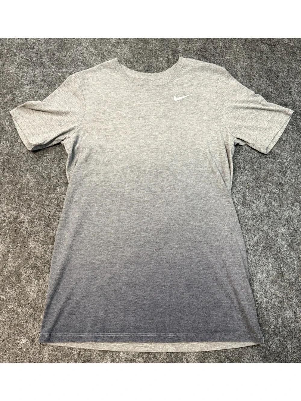 Nike The Nike Tee Athletic Cut Tri-Blend Gray Short Sleeve T-Shirt Men’s Small S